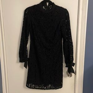 Black lace shell cocktail dress only worn once!